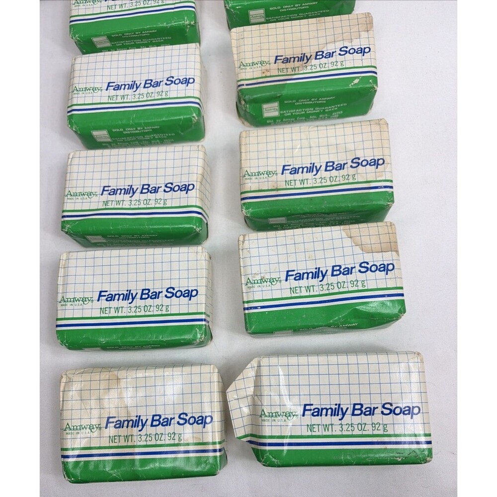 Lot of 10 Vintage Amway Family Bar Soap 3.25 oz each 1980 NEW - Picture 3 of 8
